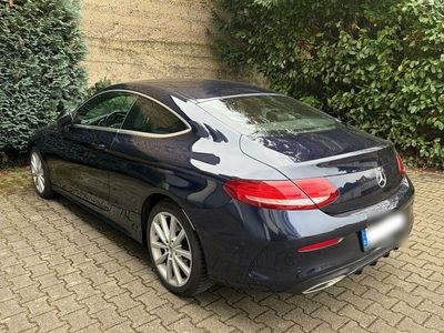 Blau Gebraucht 2017 Mercedes C200 AMG Coupé | 24.590 € (Etwas zu teuer)