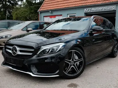 Gebraucht Mercedes C250 AMG 211 PS (155 kW) 2017 Schwarz Limousine