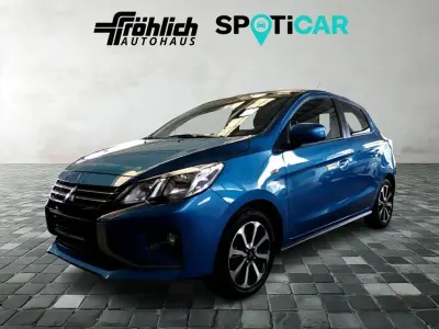 Gebraucht Mitsubishi Space Star Select+ 71 PS (52 kW) 2022 Blau Kleinwagen