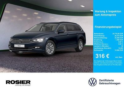 Brugt VW Passat Business 150 HK (110 kW) 2022 Blå Stationcar
