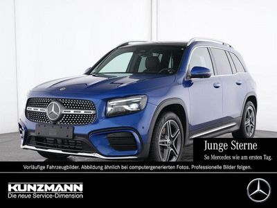 Second-hand Mercedes GLB200 AMG 150 CP (110 kW) 2024 Albastru SUV