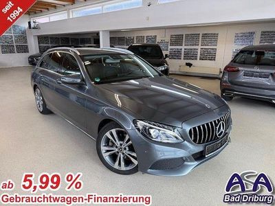 Gebraucht Mercedes C220 Avantgarde 170 PS (125 kW) 2018 Selenitgraumetallic Kombi