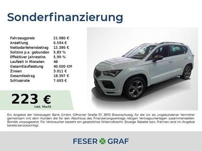 Usata Seat Ateca FR 150 CV (110 kW) 2022 Bianco SUV