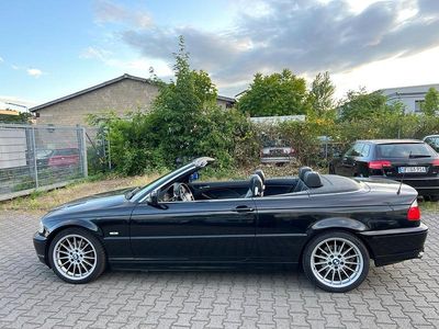 Gebraucht BMW 320 2001 Schwarz Cabrio