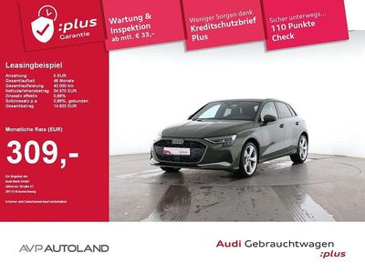Distriktgrün Gebraucht 2025 Audi A3 Advanced Plus Limousine | 34.970 € (Guter Preis)