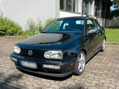Gebraucht VW Golf Cabriolet 115 PS (84 kW) 1998 Schwarz Cabrio