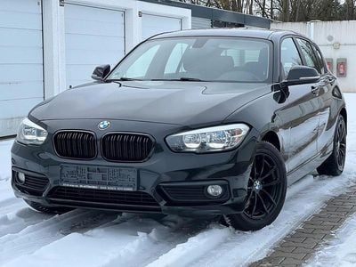 Schwarz Gebraucht 2017 BMW 118 Advantage Kleinwagen | 9.999 € (Fairer Preis)