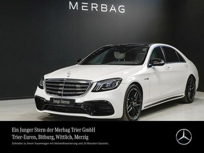 Gebraucht Mercedes S63 AMG AMG 612 PS (450 kW) 2020 Designo diamantweiß bright Limousine