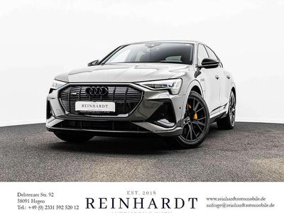 Gebraucht Audi e-tron Sportback Black Edition 300 kW (408 PS) 2022 Chronosgrau metallic SUV
