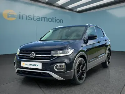 Gebraucht VW T-Cross Style 150 PS (110 kW) 2021 Schwarz SUV