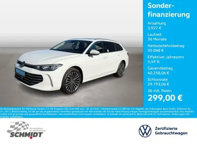 Gebraucht VW Passat Elegance 150 PS (110 kW) 2025 Weiß Kombi