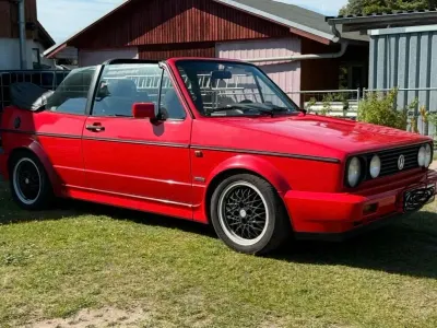 Gebraucht VW Golf Cabriolet Sportline 98 PS (72 kW) 1992 Rot Cabrio