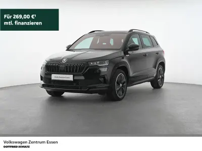 Gebraucht Skoda Karoq SportLine 150 PS (110 kW) 2023 Schwarz SUV