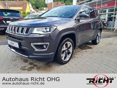 gebraucht Jeep Compass Limited 4WD Navi Xenon ACC Alpine El. Heckklapp...