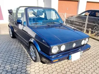 Gebraucht VW Golf Cabriolet Karmann 98 PS (72 kW) 1991 Blau Cabrio