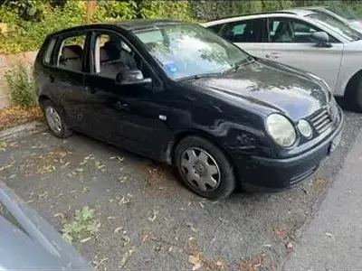 Gebraucht VW Polo Basis 64 PS (47 kW) 2002 Schwarz Kleinwagen
