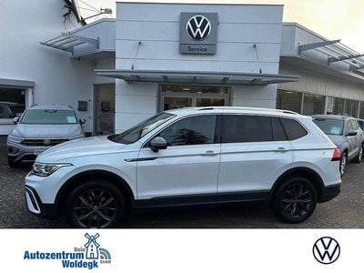 Gebraucht VW Tiguan Allspace Life 150 PS (110 kW) 2022 Oryxwhite perlmutteffekt SUV