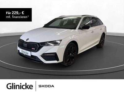 Gebraucht Skoda Octavia RS 245 PS (180 kW) 2022 Candyweiß Kombi
