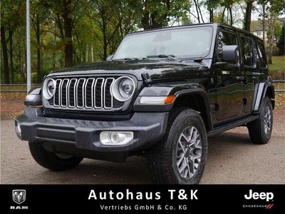 Neu Jeep Wrangler Unlimited Sahara 272 PS (200 kW) 2025 Schwarz SUV