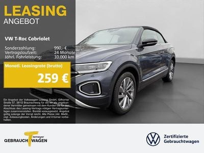 Gebraucht VW T-Roc Goal 150 PS (110 kW) 2025 Grau SUV