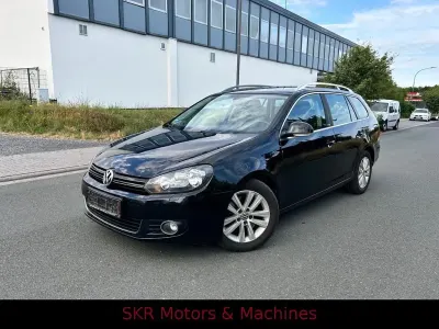 Gebraucht VW Golf VII Style 105 PS (77 kW) 2012 Schwarz Limousine