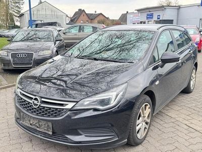Gebraucht Opel Astra Edition 110 PS (80 kW) 2017 Schwarz Kombi