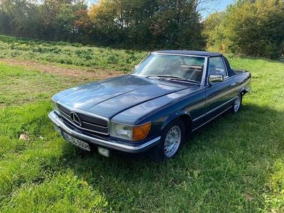 Usata Mercedes SL500 223 CV (164 kW) 1984 Blu Cabrio