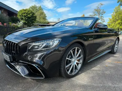 Gebraucht Mercedes S63 AMG AMG 585 PS (430 kW) 2016 Schwarz Cabrio