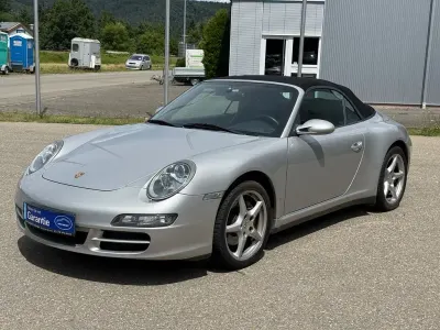 Gebraucht Porsche 911 Carrera 4 Cabriolet 325 PS (239 kW) 2006 Silber Cabrio