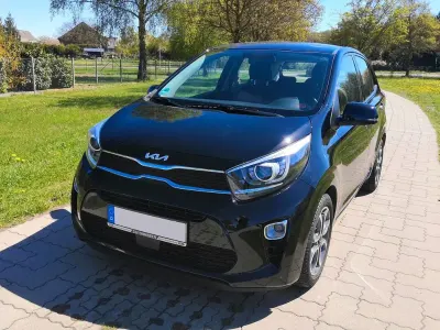 Gebraucht Kia Picanto Spirit 84 PS (61 kW) 2022 Schwarz Kleinwagen