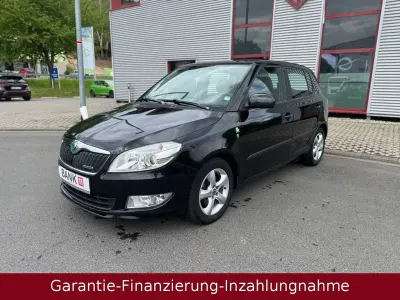 Gebraucht Skoda Fabia GreenLine 75 PS (55 kW) 2012 Schwarz Limousine
