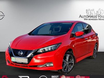 Usata Nissan Leaf N-Connecta 110 kW (150 CV) 2021 Rosso Utilitaria