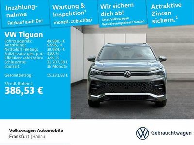 Grün Gebraucht 2025 VW Tiguan R-line SUV | 49.980 € (Teuer)