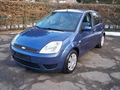 Gebraucht Ford Fiesta 60 PS (44 kW) 2005 Blau Kleinwagen