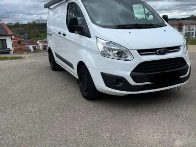 Gebraucht Ford Transit Custom 125 PS (91 kW) 2015 Weiß Van / Kleinbus