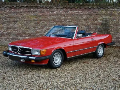 Gebraucht Mercedes SL500 1983 Rot Cabrio