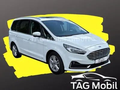 Gebraucht Ford Galaxy Titanium 190 PS (139 kW) 2022 Weiß Van / Kleinbus