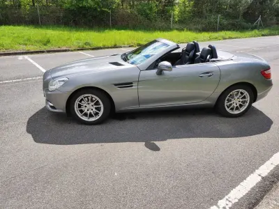 Gebraucht Mercedes SLK200 184 PS (135 kW) 2011 Grau Cabrio
