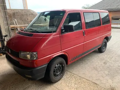 Gebraucht VW Multivan 78 PS (57 kW) 1992 Rot Van / Kleinbus