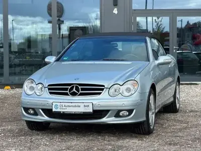 Brugt Mercedes CLK200 Avantgarde 184 HK (135 kW) 2008 Sølv Cabriolet