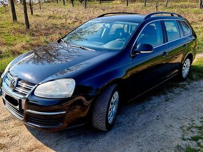 Gebraucht VW Golf VI Comfortline 122 PS (89 kW) 2008 Schwarz Kleinwagen