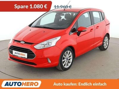 Brugt Ford B-MAX Titanium 105 HK (77 kW) 2017 Rød MPV