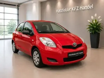 Gebraucht Toyota Yaris Cool 70 PS (51 kW) 2010 Rot Kleinwagen