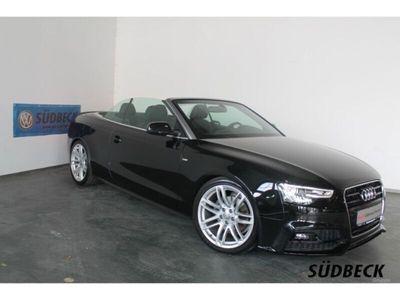 Gebraucht Audi A5 Cabriolet S-line plus 190 PS (139 kW) 2016 Mythosschwarz /schwarz (metallic) Cabrio