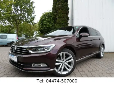 Używany VW Passat Highline 190 KM (139 kW) 2018 Czerwony Kombi