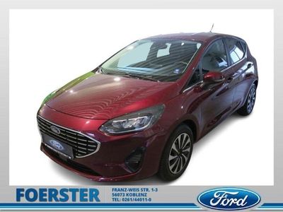 Gebraucht Ford Fiesta Titanium 125 PS (91 kW) 2022 Rot Kleinwagen