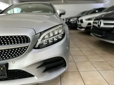 Gebraucht Mercedes C200 AMG 184 PS (135 kW) 2020 Silber Coupé