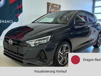 Neu Hyundai i20 N Line 100 PS (73 kW) 2025 Dragon red pearl Kleinwagen