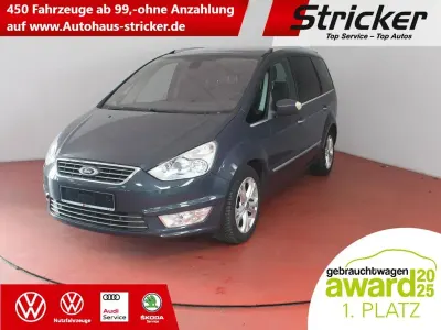 Gebraucht Ford Galaxy Titanium 163 PS (119 kW) 2012 Midnight skygrau metallic Van / Kleinbus