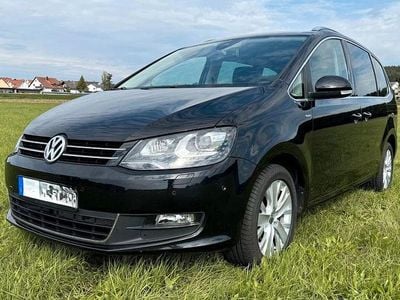Käytetty VW Sharan 177 HP (130 kW) 2013 Musta Tila-auto